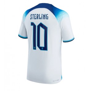 England Raheem Sterling #10 Replika Hjemmebanetrøje VM 2022 Kortærmet